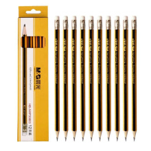 Wood Pencil Art Writing HB 2B Black Bag Cheap Tody Body Good Hood Packing School Cackaging Office Color Printing